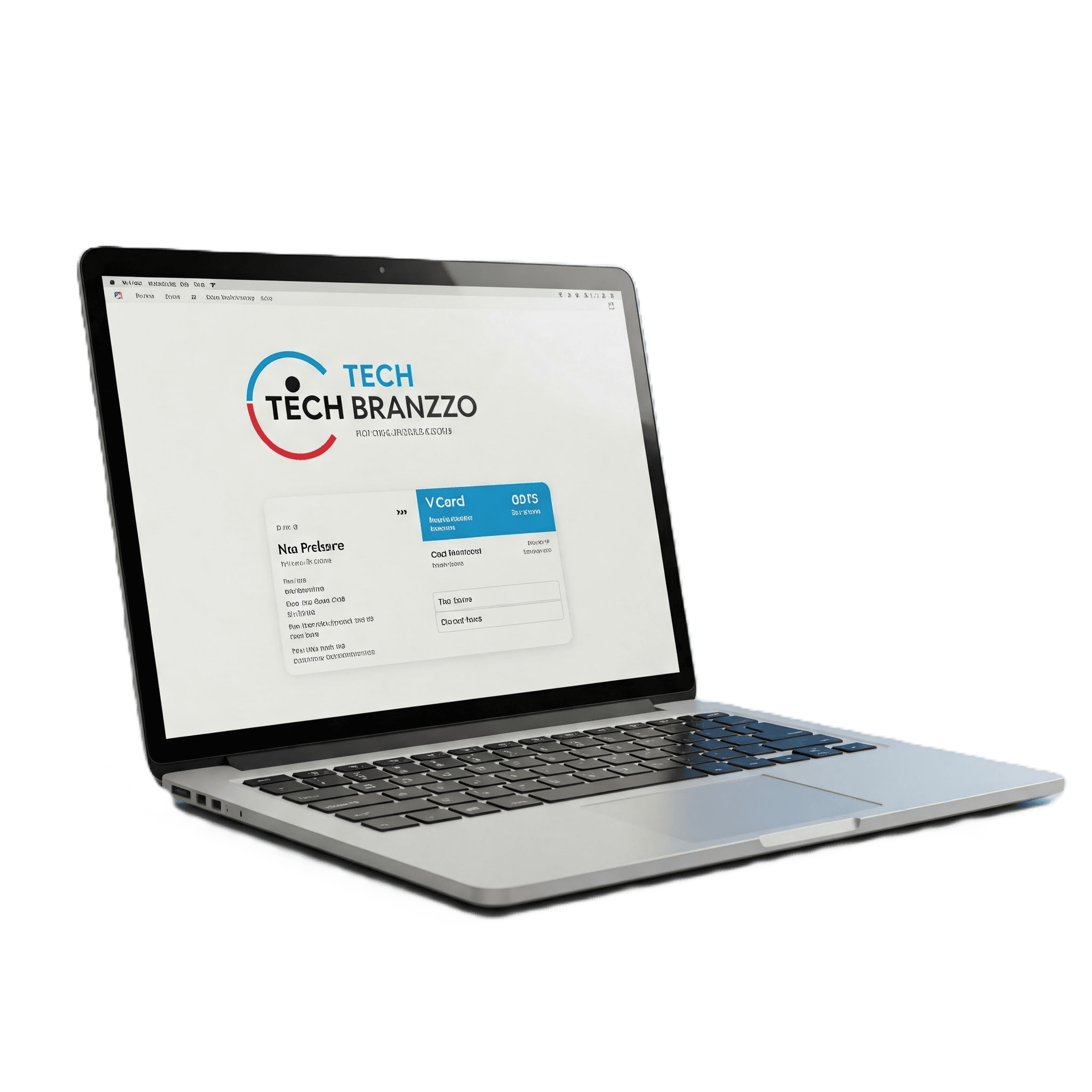 Tech Branzzo VCard Preview